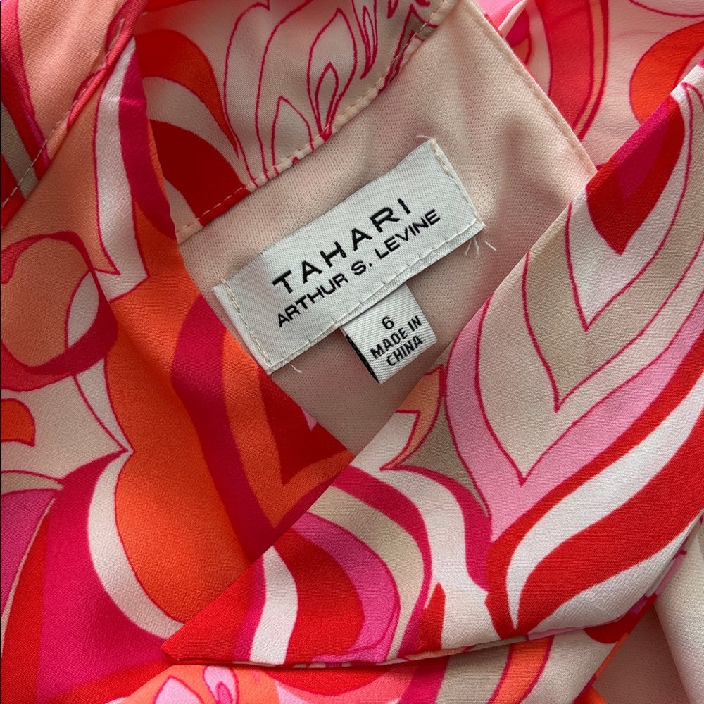 TAHARI halter neck midi dress - Picture 5 of 11